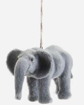 One Hundred 80 Degrees African Elephant Ornament (GF0040A)