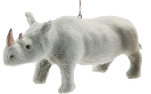 One Hundred 80 Degrees African Rhino Ornament (GF0040D)