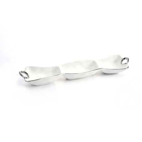 Pampa Bay Handle with Style Server, 3 Section (CER-2612)