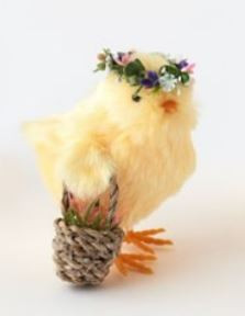 One Hundred 80 Degrees Easter Sunday Chick, Flower Crown (JA0144C)
