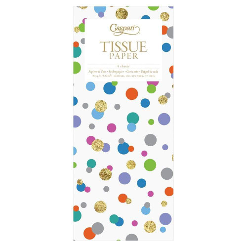 Caspari Tissue Paper, Confetti Brights - 2 Packs (TIS036)