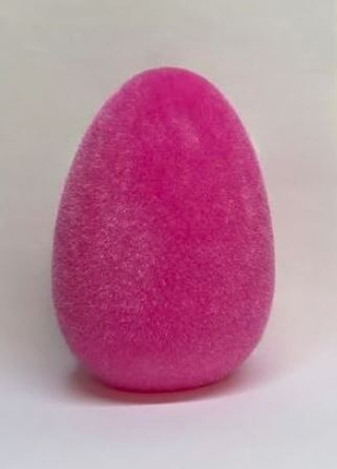 One Hundred 80 Degrees Flocked Egg, Hot Pink- Large (WH0138L)