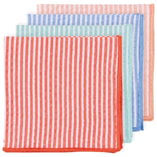 Now Designs Cocktail Napkins, Boardwalk - Set of 4 (JNP1654D)