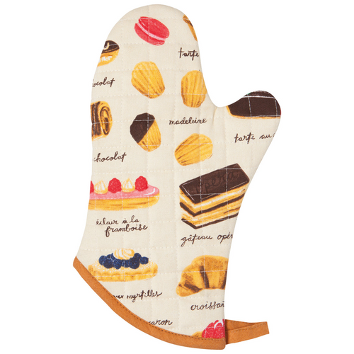 Now Designs Chef Oven Mitt, Patisserie (NOM1722D)