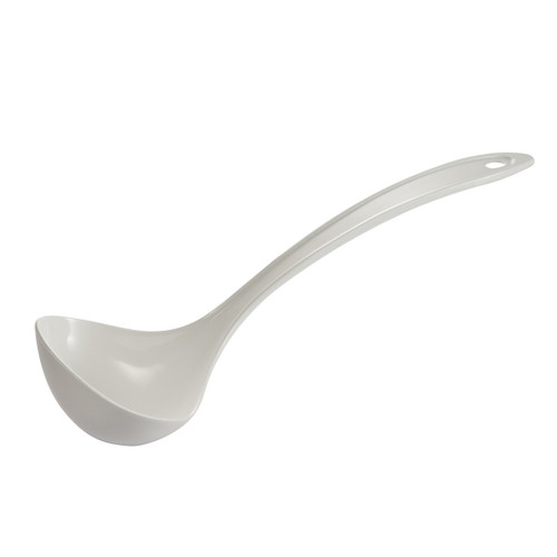 Gourmac 11" Nylon Soup Ladle, White (3705WH)