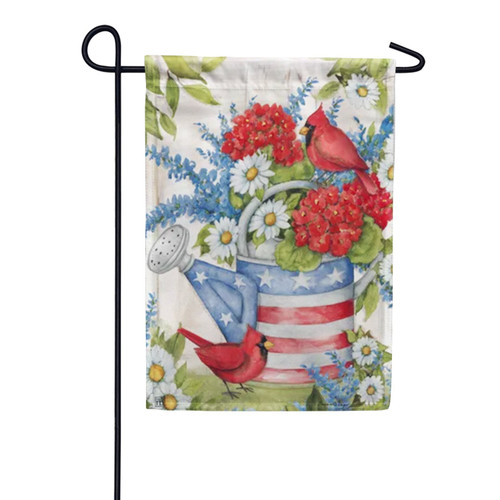 Studio M Garden Flag, Stars & Stripes Watering Can (30634)