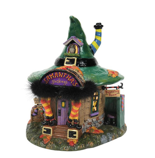 Department 56 Halloween Village, Samantha's BOO-tique (6013596)