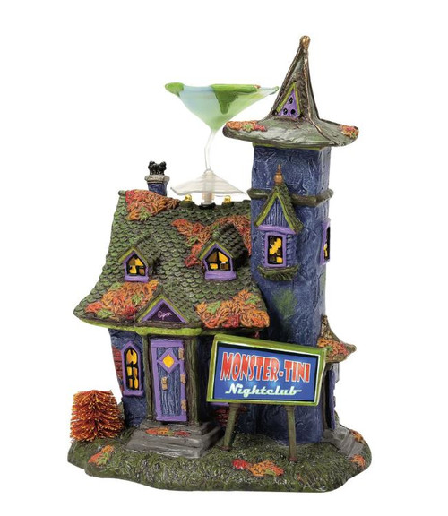 Department 56 Halloween Village, Monstertini's Nightclub (6013602)