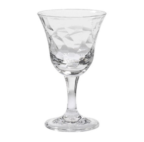 Merritt International Cascade 12 oz. Acrylic Wine Glass, Clear (22139)