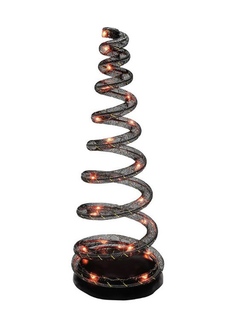 Department 56 Halloween Village - Spiralight LED Tree, Orange (6014534)