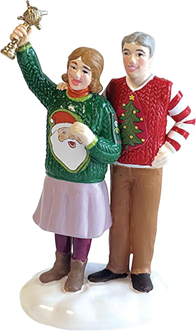 Department 56 Snow Village, Ugliest Sweater Champion (6013587)