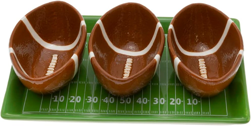 Boston International Condiment Tray, Football (KAC22732)