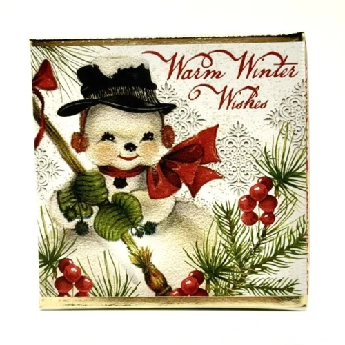 Michel Design Works Holiday Boxed Gift Soap, Snowman (8750001E)