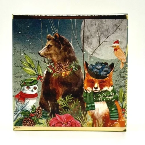 Michel Design Works Holiday Boxed Gift Soap, Wild Animals (8750001I)