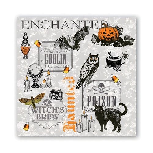 Michel Design Works Paper Lucheon Napkins, Trick or Treat - 2 Packs (817433)