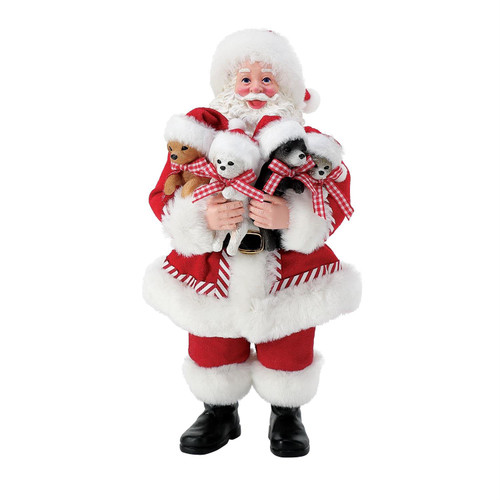 Department 56 Possible Dreams, Pick Of The Litter Santa (6013902)
