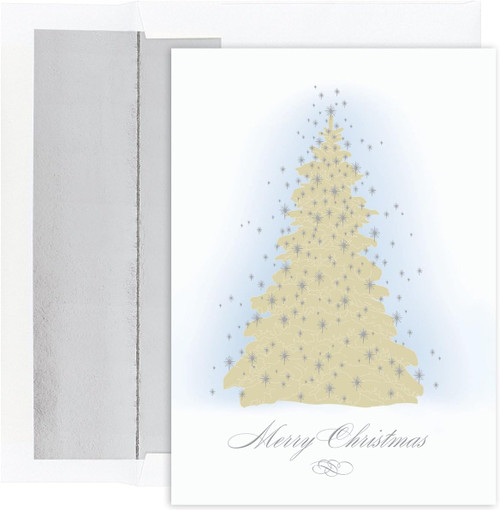 Masterpiece Studios Boxed Holiday Cards, Frosted Tree (823300)