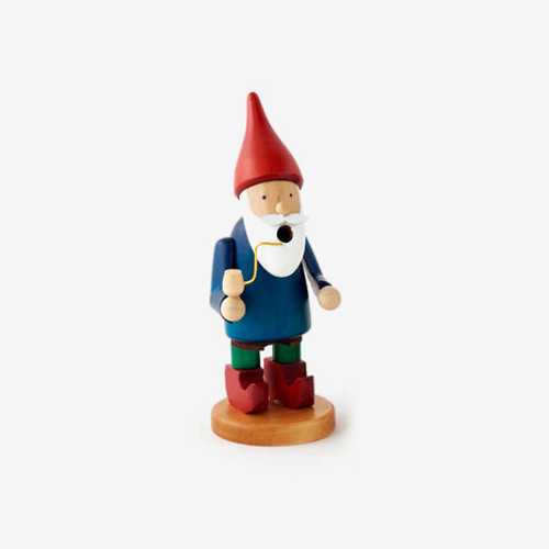 One Hundred 80 Degrees Gnome Incense Smoker, Red Hat (EM2459A)
