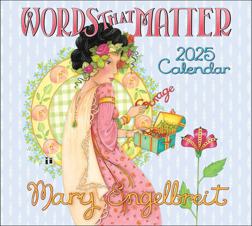 Simon & Schuster - Mary Engelbreit's Words That Matter 2025 Deluxe Wall Calendar
