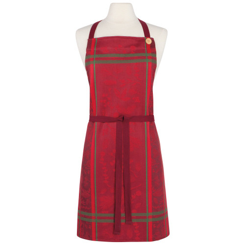 Now Designs Chef's Apron, Winterberry Jacquard (NAP2358D)