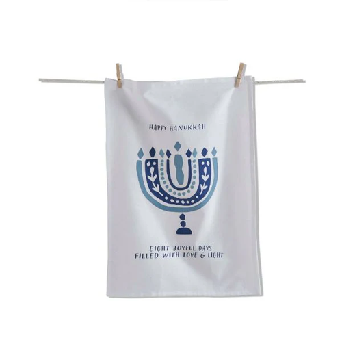 TAG Printed Dishtowel, Happy Hanukkah (G19017)