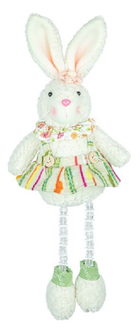 Hanna's Handiworks Fluffy Folk Bunny Bead Leg - Girl (65258GIRL)