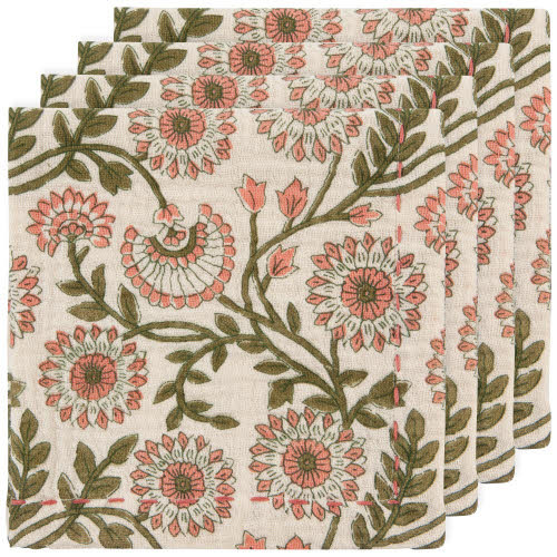 Now Designs Napkins, Thicket Double Weave - Set of 4 (HNP3518D)