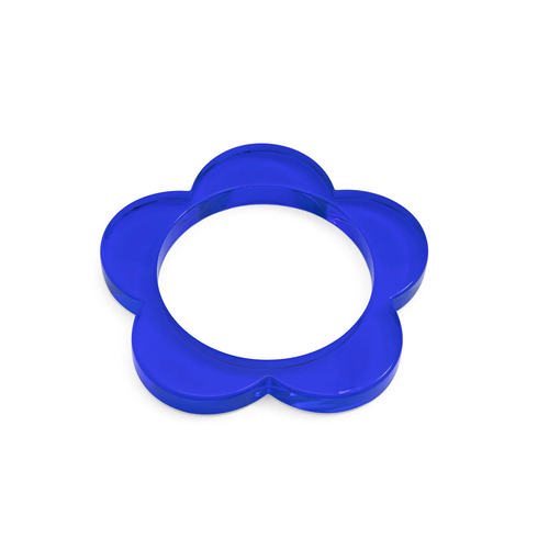 Zenzii Bracelet, Flower Bangle - Cobalt (B1588CBLT)