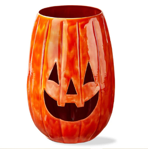 TAG Enamel Luminary, Jack-O-Lantern - Tall (G20058) TAG Enamel Luminary, Jack-O-Lantern - Tall (G20058)
