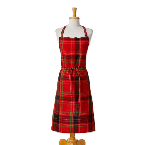TAG Apron - Holiday Plaid (G20378)