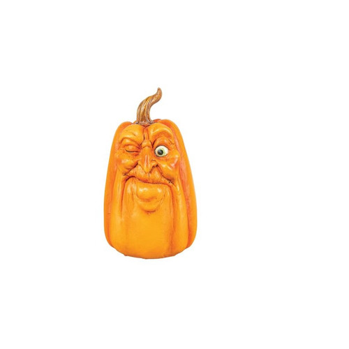 Hanna's Handiworks Mini Grumpkin Head, Tall with One Eye (45126C)