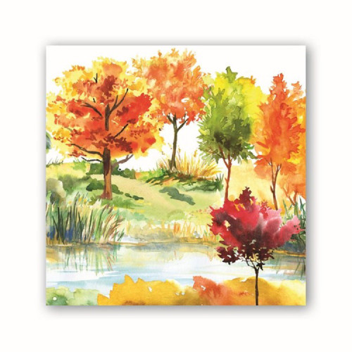 Michel Design Works Paper Luncheon Napkins, Orchard Breeze - 2 Packs (817398)