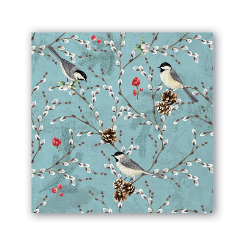 Michel Design Works Paper Beverage Napkins, Winterberry & Balsam - 2 Packs (814444) Michel Design Works Paper Beverage Napkins, Winterberry & Balsam - 2 Packs (814444)