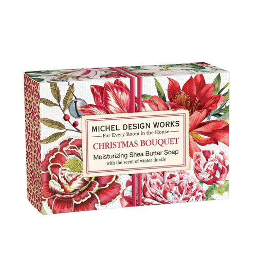 Michel Design Works 4.5oz. Boxed Soap Bar - Christmas Bouquet (816361) Michel Design Works 4.5oz. Boxed Soap Bar - Christmas Bouquet (816361)