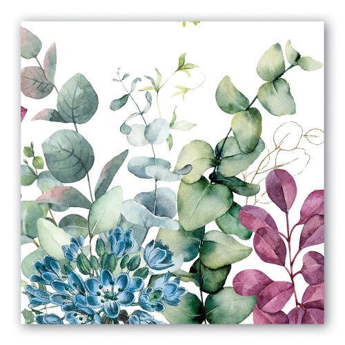 Michel Design Works Lunch Napkins, Eucalyptus Mint - 2 pack (817365) Michel Design Works Lunch Napkins, Eucalyptus Mint - 2 pack (817365)