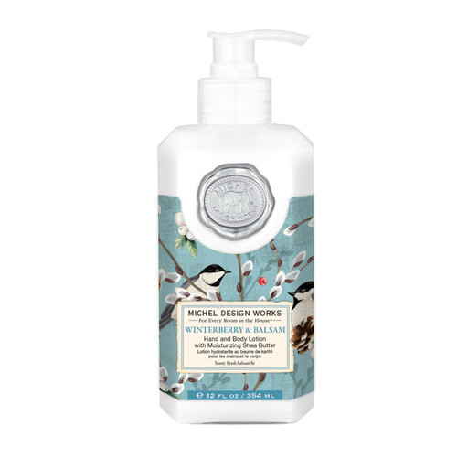 Michel Design Works Hand & Body Lotion, Winterberry & Balsam (856444)