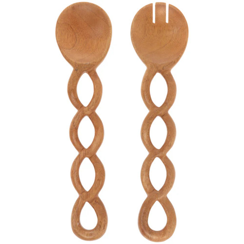 Boston International Braided Serving Set - Mango Wood (SEN25258) Boston International Braided Serving Set - Mango Wood (SEN25258)
