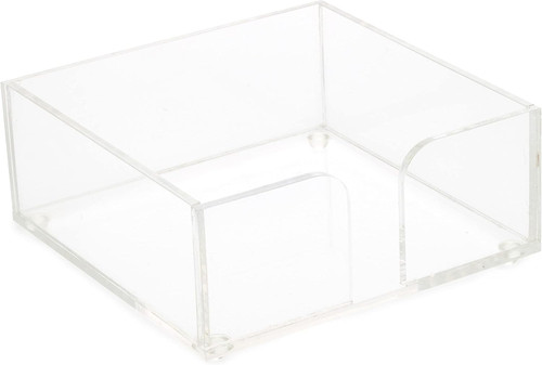 Boston International Cocktail Napkin Caddy - Clear Acrylic (CAD21077) Boston International Cocktail Napkin Caddy - Clear Acrylic (CAD21077)