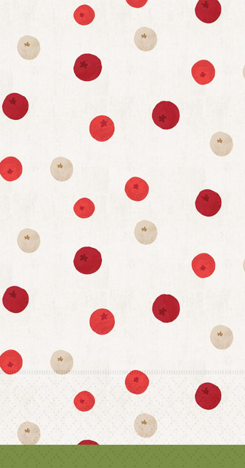 Boston International IHR Paper Guest Towel, Winter Berry Dots - 2 Packs (BF400057) Boston International IHR Paper Guest Towel, Winter Berry Dots - 2 Packs (BF400057)