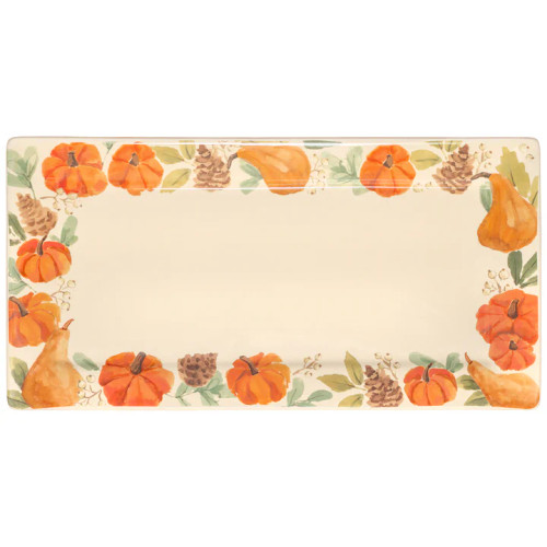 Boston International Platter, Harvest Leaves (KAC25386)