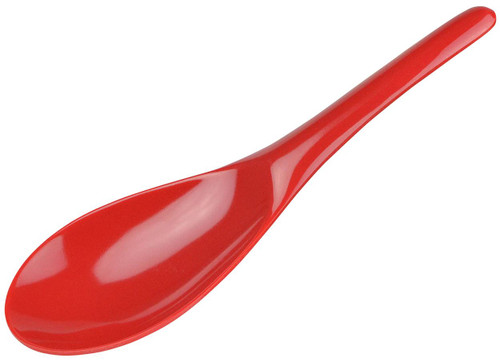 Gourmac 8.25" Melamine Rice Spoon, Red (3513RD)