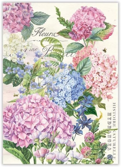 Michel Design Works Cotton Kitchen Towel, Wild Hydrangea (810420)