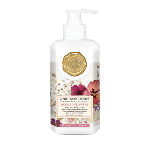 Michel Design Works Hand & Body Lotion, Pressed Flowers (856447)