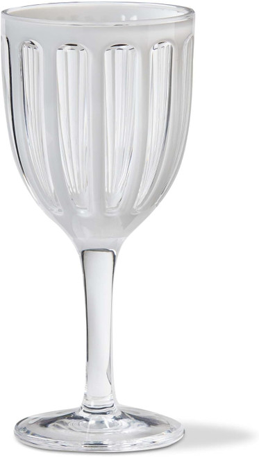 TAG Villa Acrylic 22 oz All Purpose Wine Glass, White (G19335)