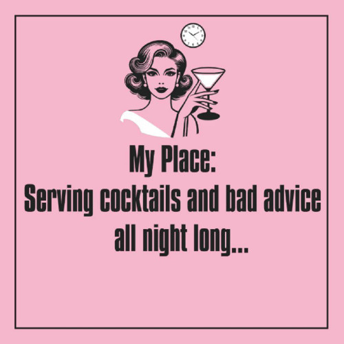 Paperproducts Design Beverage Napkins, Cocktails & Bad Advice - 2 Packs (125003351)