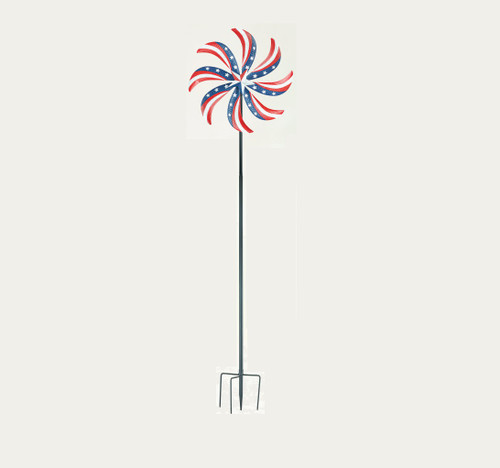 Hanna's Handiworks Stake - Star Spangled Windmill (64438)