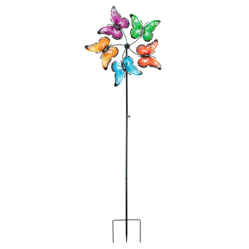 Hanna's Handiworks Stake - Butterfly Windmill (66251)