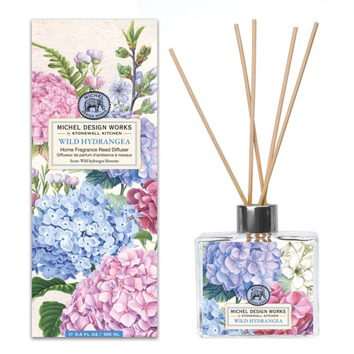 Michel Design Works Home Fragrance Reed Diffuser, Wild Hydrangea (823420)