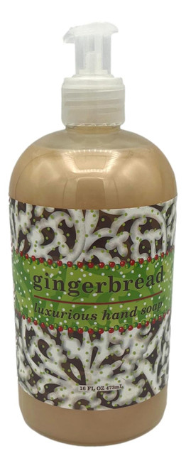 Greenwich Bay 16oz Liquid Hand Soap, Gingerbread (R2M017)