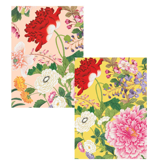 Caspari Assorted Note Cards, A Profusion Of Flowers - Box of 8 (96612.46)